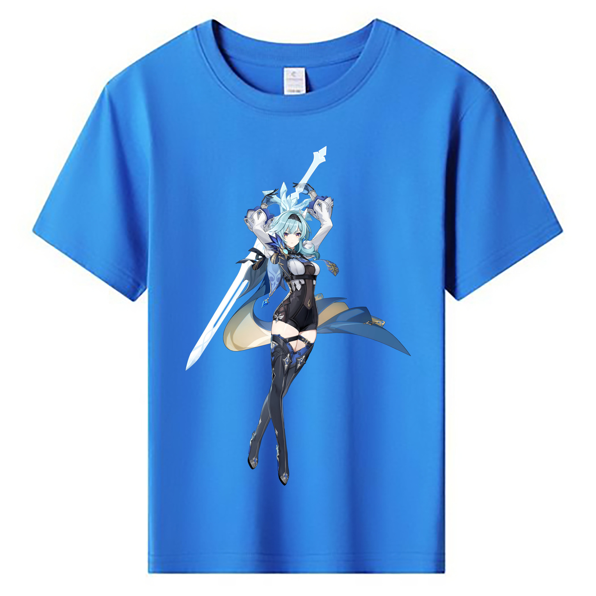 げんし神 优菈 ゆうら genshin Yūra 綿100％キッズTシャツ（フロントプリント）